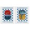 Stupell Industries Portuguese Canned Sardines 2 pc Canvas Wall Art Set Design by Victoria Barnes